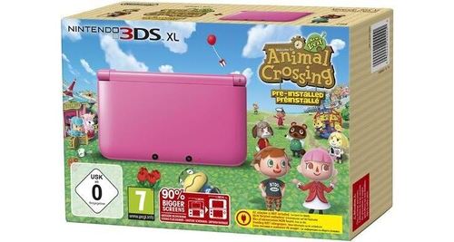 Console Nintendo 3DS XL Rose + Animal Crossing