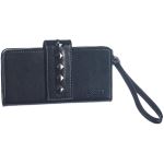 Housse Portefeuille Pour IPod Touch 5/6/7 Et IPhone 4/4s/5/5s/5c - Noir, Effet Clouté, Avec Lanière, Anti-choc