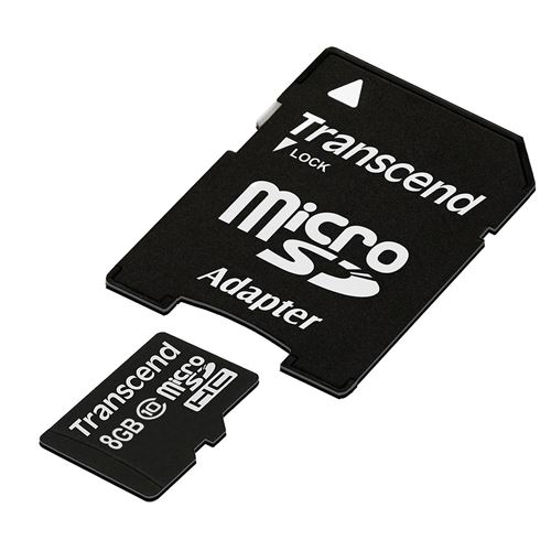 TRANSCEND microSDHC Card 8 GB