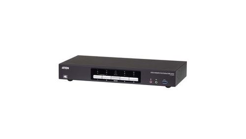 4-port usb 3.0 4k displayport dual display kvmp switch 2 x usb3.1 gen1 type a female (blue 1 x front 1 x rear)