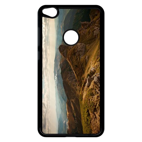 Coque huawei p8 lite 2017 modèle 2017 montagne foret verdure