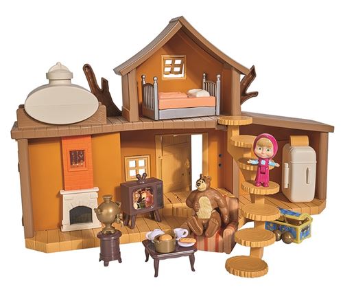 Masha et Michka-Maison de Michka 2 étages