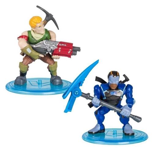 FORTNITE Battle Royale - Pack Duo Figurines 5cm - Sergeant Jonesy + Carbide