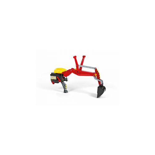 Rolly Toys Arrière Chargeur Backhoe rouge