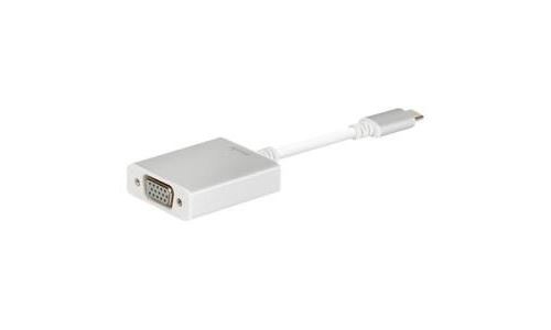 moshi Adaptateur vidéo externe USB-C VGA argenté(e)