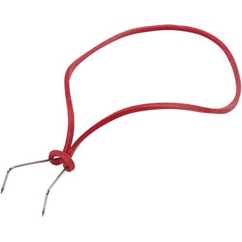 Creotime crochets de serrage rouges 24 pièces