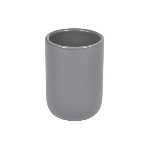 gobelet ceramique vitamine anthracite