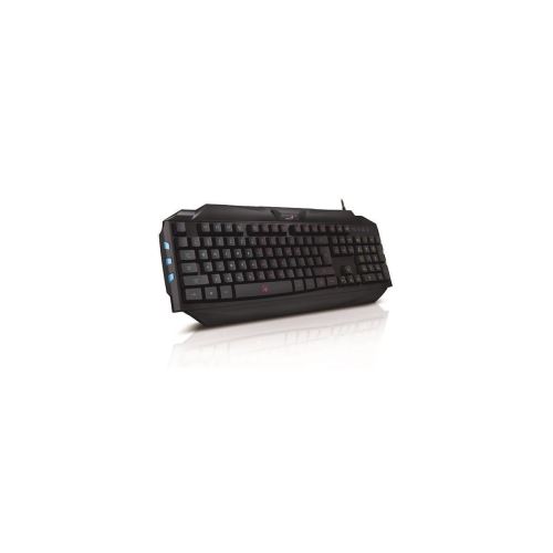 Genius Clavier Gamer Scorpion K5 - Filaire - Retroeclaire 7 Couleurs - Windows 10 / 8.1 / 8.0 / 7.0 /vista / Xp - Noir