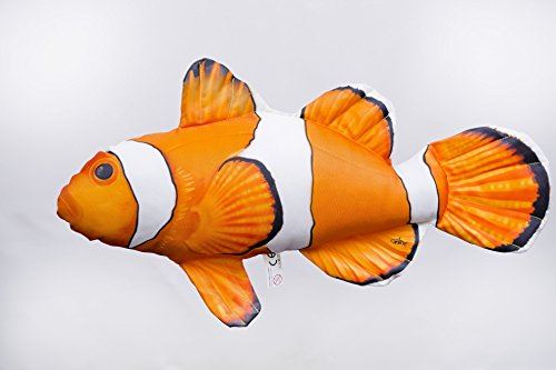 Jouet Poisson-Clown par Gaby, Ocellaris Jouet Nouveauté Poisson-Clown, Oreiller Poisson