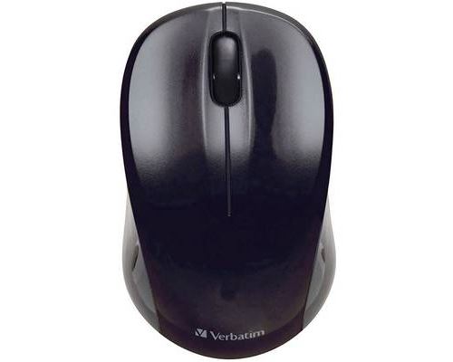 Verbatim Wireless Mouse GO NANO - souris - RF - noir