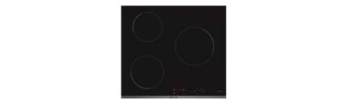 Brandt BPI6312B - Inductiekookplaat - 3 hobben - Niche - breedte: 56 cm - diepte: 49 cm - zwart