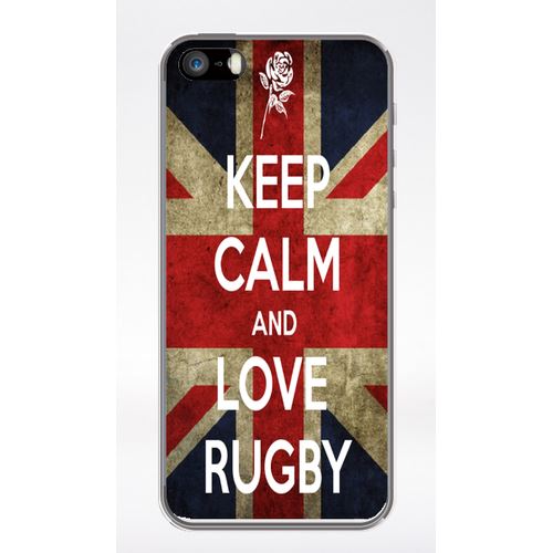 Coque Rugby England Compatible Iphone 5 Transparent
