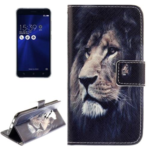 Asus ZenFone 3 / ZE520KL Housse Etui Cuir PU Lion ALS17347