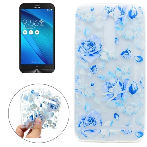 Asus Zenfone Go ZB551KL Coque Protection TPU Bleu Coloré ALS17434