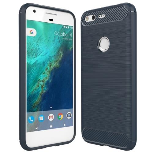 Google Pixel Coque Protection TPU Bleu Effet brossé ALS17527