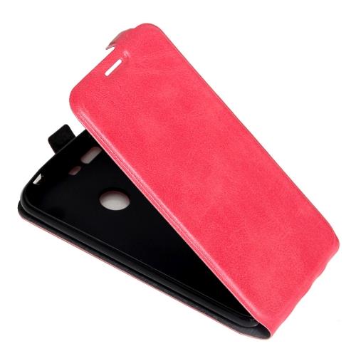 Google Pixel Housse Etui Cuir PU Magenta Vertical ALS17602