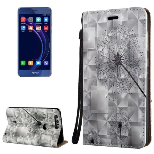 Huawei Honor 8 Housse Etui Cuir PU 3D Pissenlit ALS17791