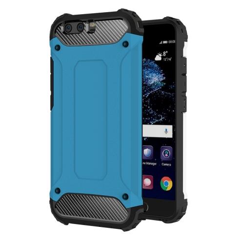 Huawei P10 Coque Protection Plastique Bleu Combinaison ALS17871