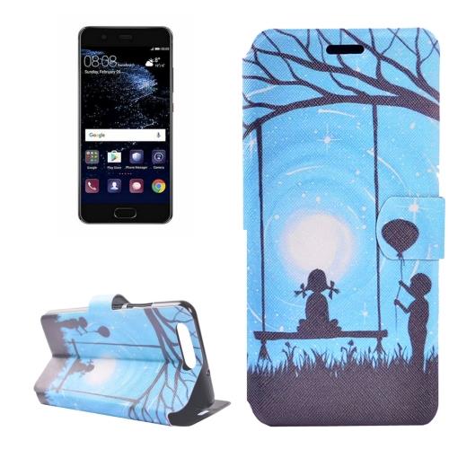 Huawei P10 Housse Etui Cuir PU Motif ALS17951