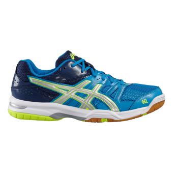 asics bleu gris