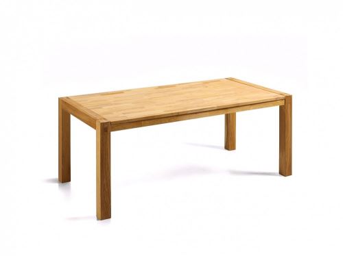 Table de salle à manger - table de cuisine - chêne clair - 150 cm - Natura