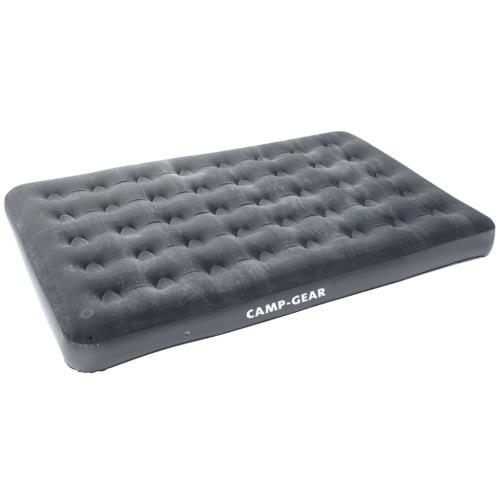 Camp Gear 2-persoons luchtbed 200 x 140 cm grijs 3107011