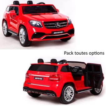 Grande Voiture Electrique 4x4 Enfant 24 Volts Vraie 2 Places Mercedes 24v Rouge Puissante Vehicule Electrique Pour Enfant Achat Prix Fnac