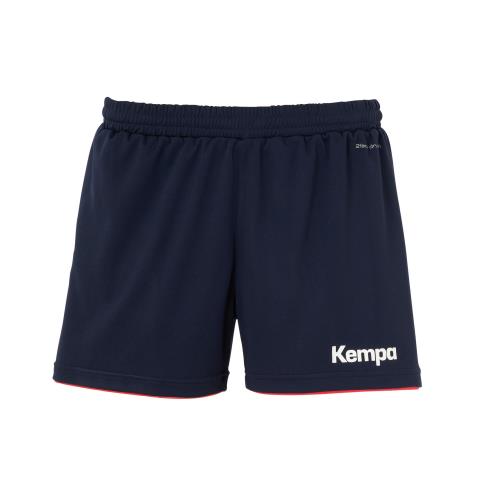 Short Femme Kempa Emotion-jaune/noir-M