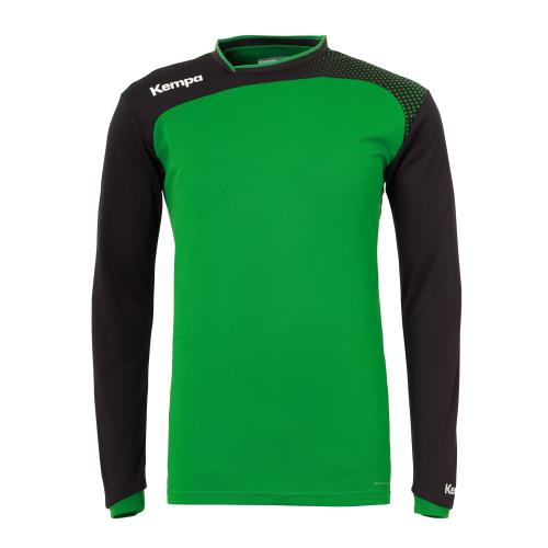 Maillot polyester Kempa Emotion manche longue-rouge/blanc-M