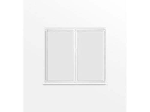 Paire de brise bise 70x120 cm DOLLY blanc
