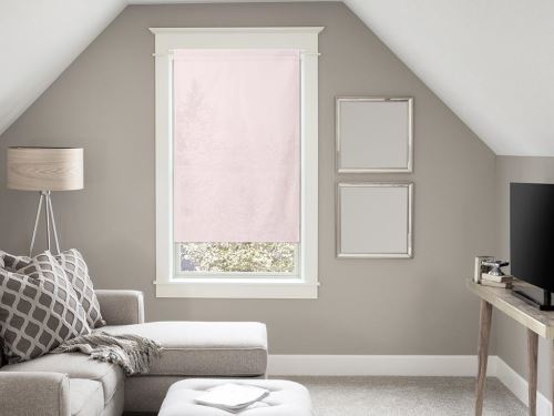 Brise bise en coton 60x120 cm PANAMA rose