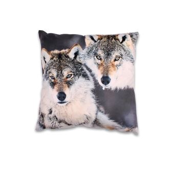 Soleil docre Coussin D/éco D/éhoussable 45 x 45 cm Polyester Multicolore