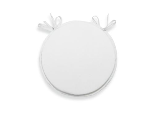 Dessus de chaise bistrot 40 cm ALIX blanc