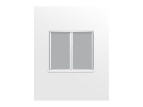 Paire de brise bise 70x90 cm DOLLY gris