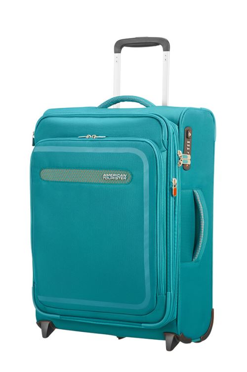 Valise 2 roues 55 cm extensible Airbeat Bleu