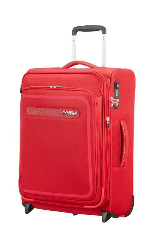 Valise 2 roues 55 cm extensible Airbeat Rouge