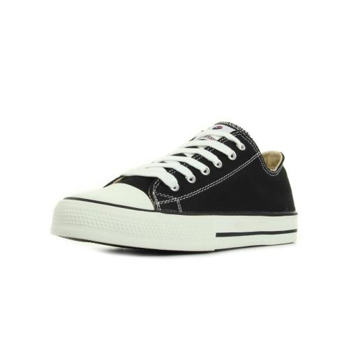 Chaussures basses toile Victoria Vintage noir basse tribu luna Noir taille : 36 réf : 35215