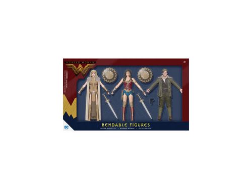 NJ Croce - Wonder Woman Movie pack 3 figurines flexibles 14 cm