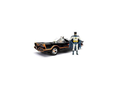 Jada Toys - Batman 1/24 1966 Classic TV Series Batmobile métal avec figurine