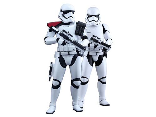 Hot Toys - Star Wars Episode VII pack 2 figurines Movie Masterpiece 1/6 First Order Stormtrooper & FO