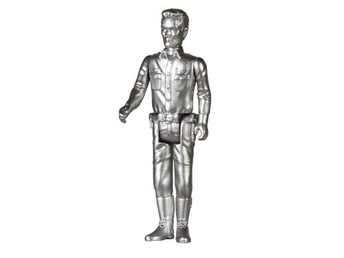 Funko - Terminator 2 ReAction figurine T-1000 Patrolman Metallic 10 cm