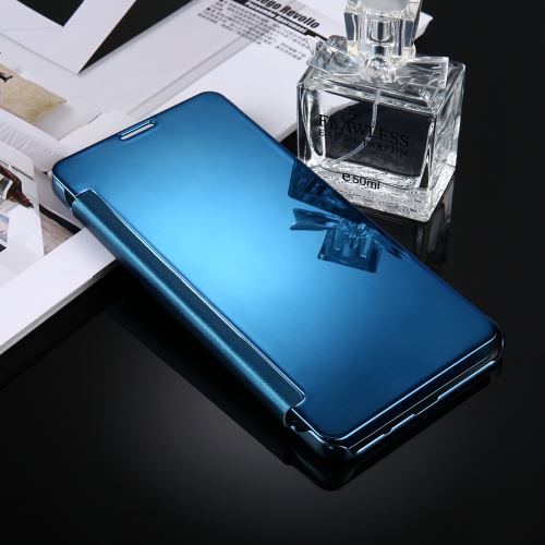 Galaxy C9 / C9 Pro Coque Protection Plastique Bleu Electroplating MirroIr ALS31033