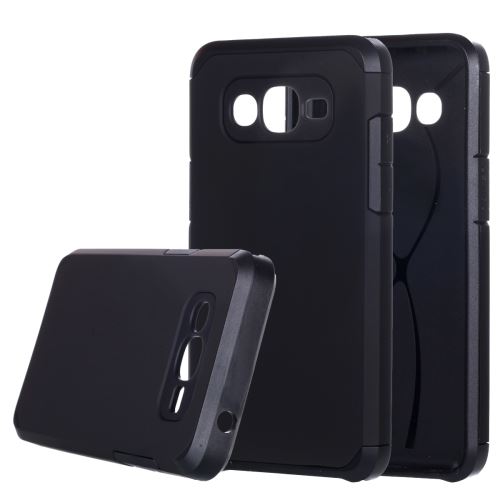 Galaxy J2 Prime Coque Protection Plastique Noir Combinaison ALS31044