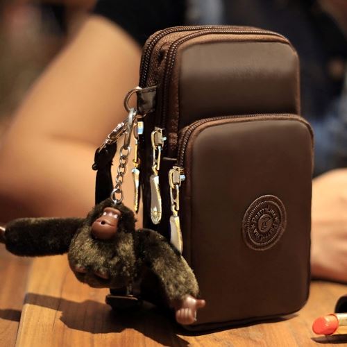 Huawei Ascend P8 Lite Cases Café Sacoche Universelle Bandoulière 17 x 9 x 5 cm Tissus Polystérène ALS31849