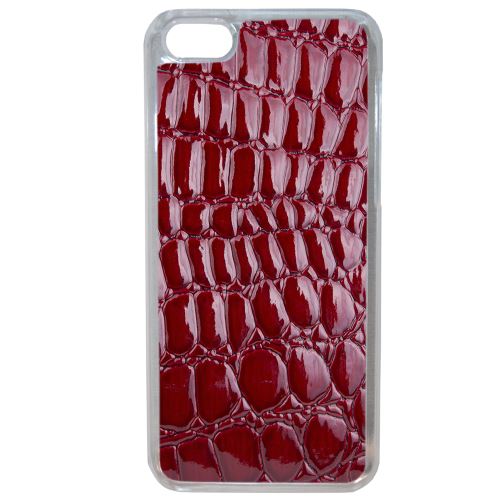 Coque Souple Pour Apple Iphone 6 Plus - 6s Plus Motif Croco Rouge