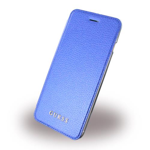 Guess - IriDescent GUFLBKP7LIGLTBL - Book Case - Apple iPhone 6 Plus, 6s Plus, 7 Plus