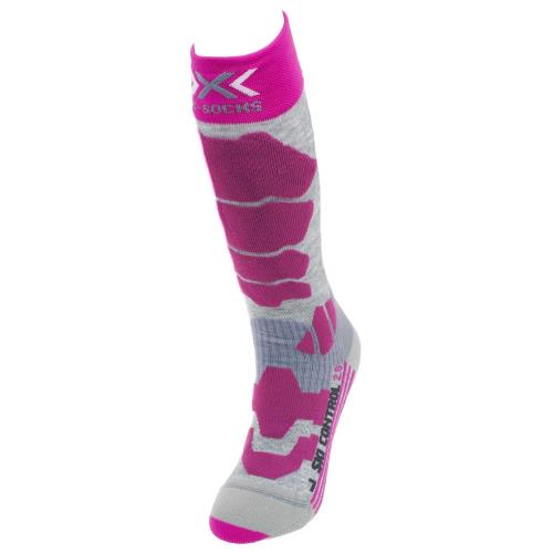 Chaussettes de ski X-socks Ski control 2.0 ld gr/vlt Noir taille : 35-36 réf : 13353