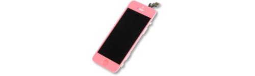 Ecran LCD et vitre tactile assemblés de rechange pour iPhone 5 (Rose)