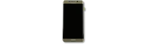 Ecran tactile + LCD doré sur châssis de remplacement pour Samsung Galaxy S6 Edge (G925 / G925F / G925V / G925A / G925T)