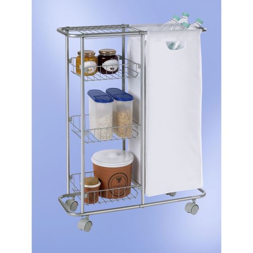Desserte Slim - 20 x 80 x 58 - Gris